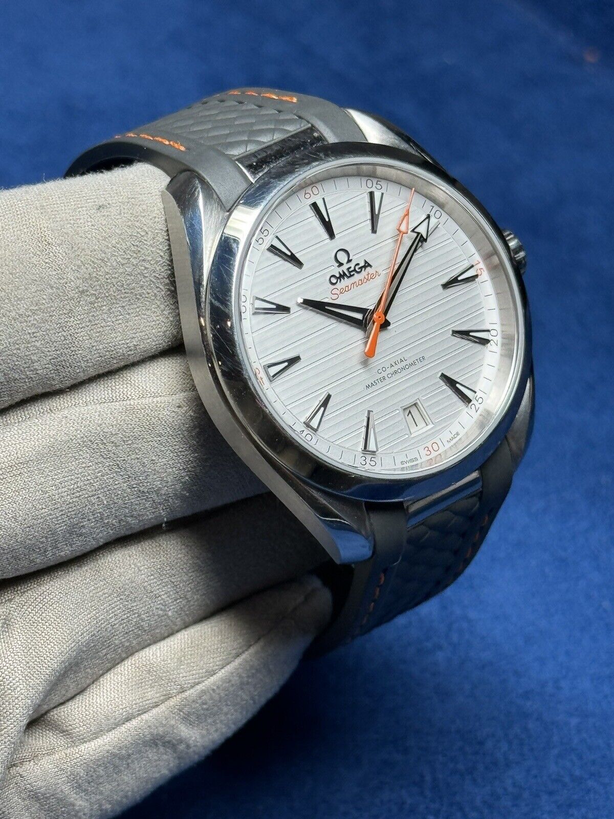 2018 Omega Seamaster Aqua Terra Automatic Silver Dial Watch 220.12.41.21.02.002