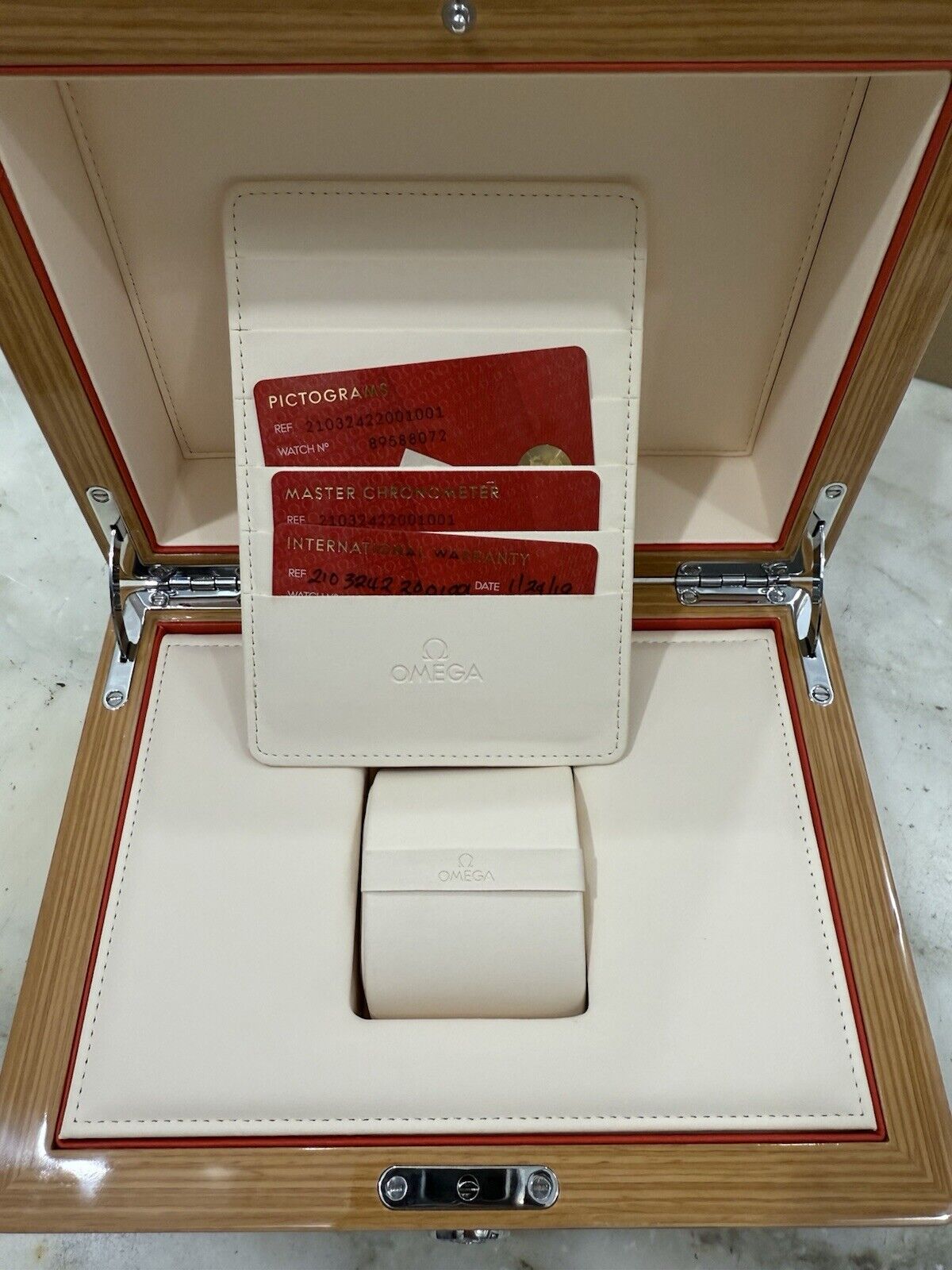 2019 Omega Seamaster Diver 300m Steel Black Dial 42mm Automatic Men’s Watch