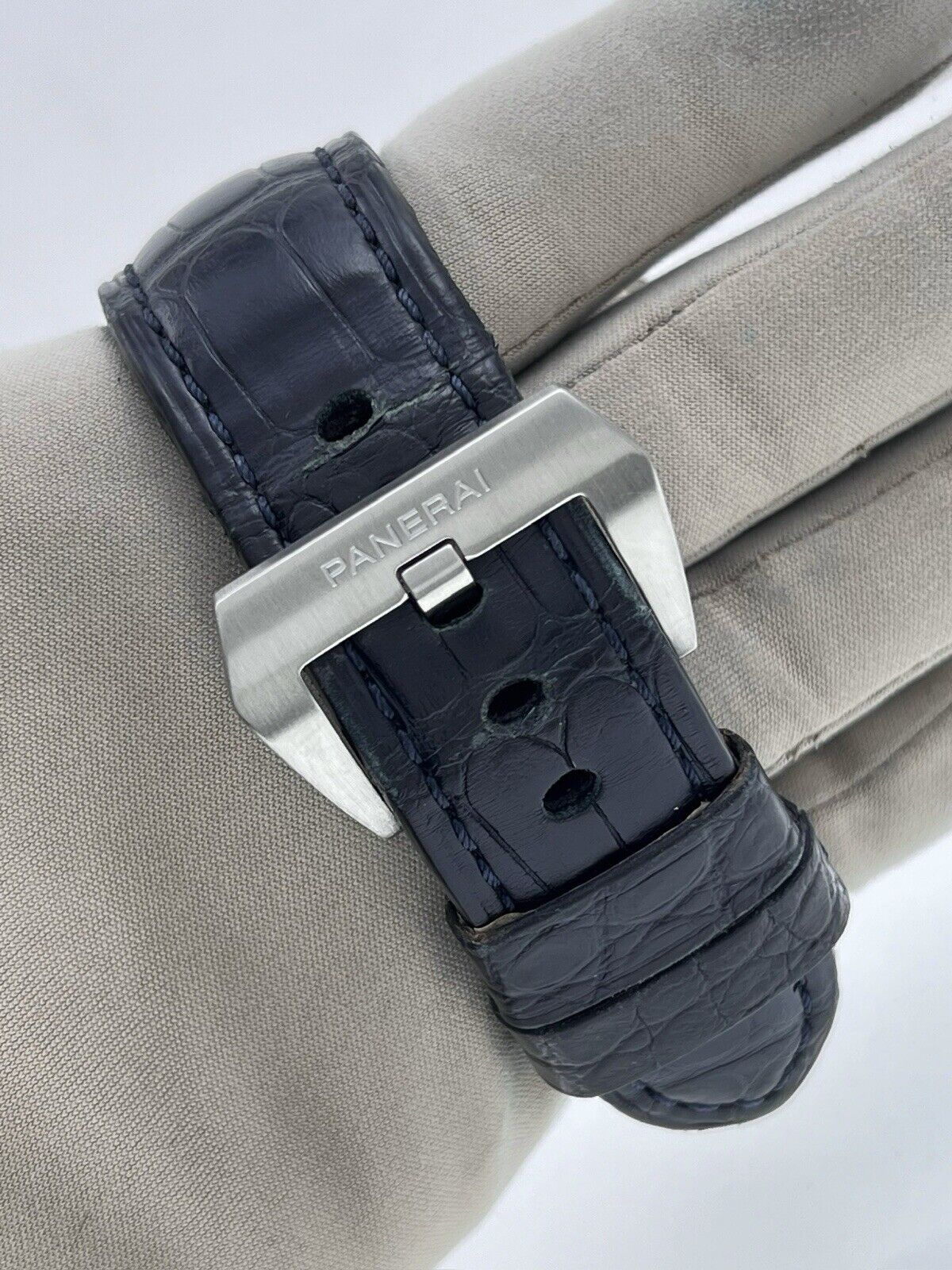 2022 Panerai Luminor GMT Steel Blue Dial 44mm Automatic Men’s Watch PAM1033