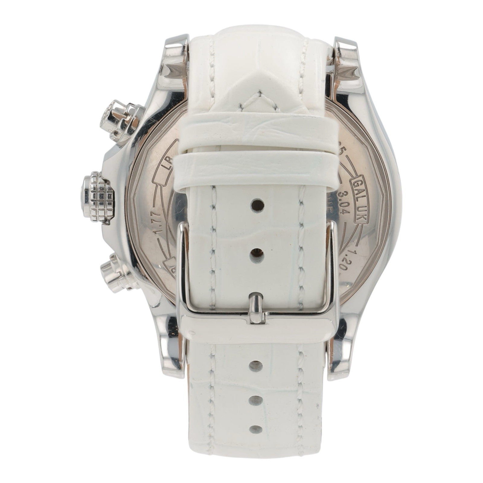 Breitling Super Avenger Stainless Steel White Dial 48mm Automatic Mens A13370