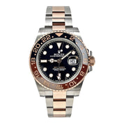 2022 Rolex GMT-Master II Two-Tone Root Beer Rose Gold 40mm Watch 126711CHNR