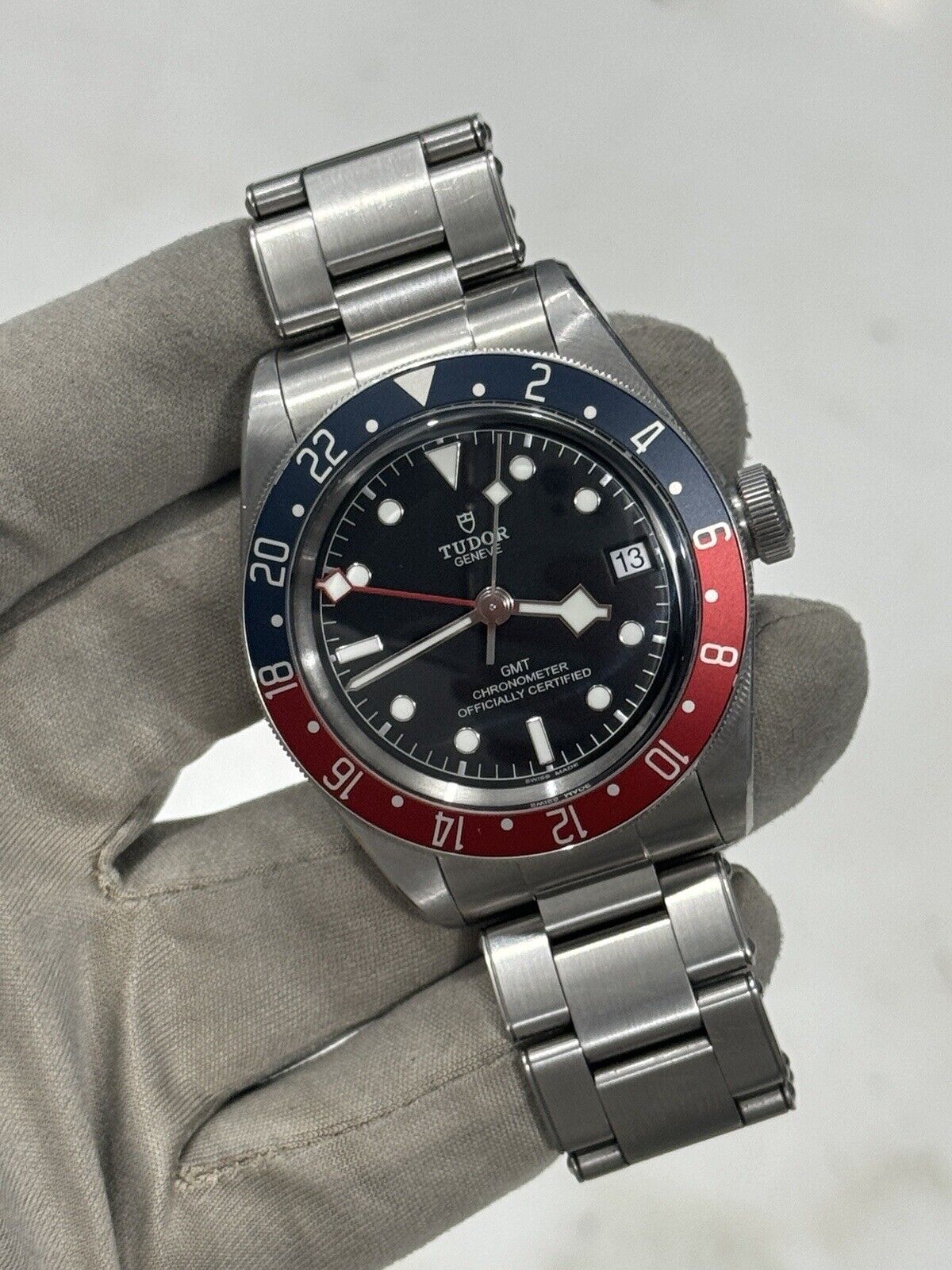 2022 Tudor Black Bay GMT Pepsi Stainless Steel Men's Watch 79830RB - Box/Papers