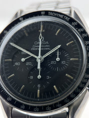 1985 Men's Omega Speedmaster Moonwatch Exhibition Back 3592.50 Apollo XI Watch