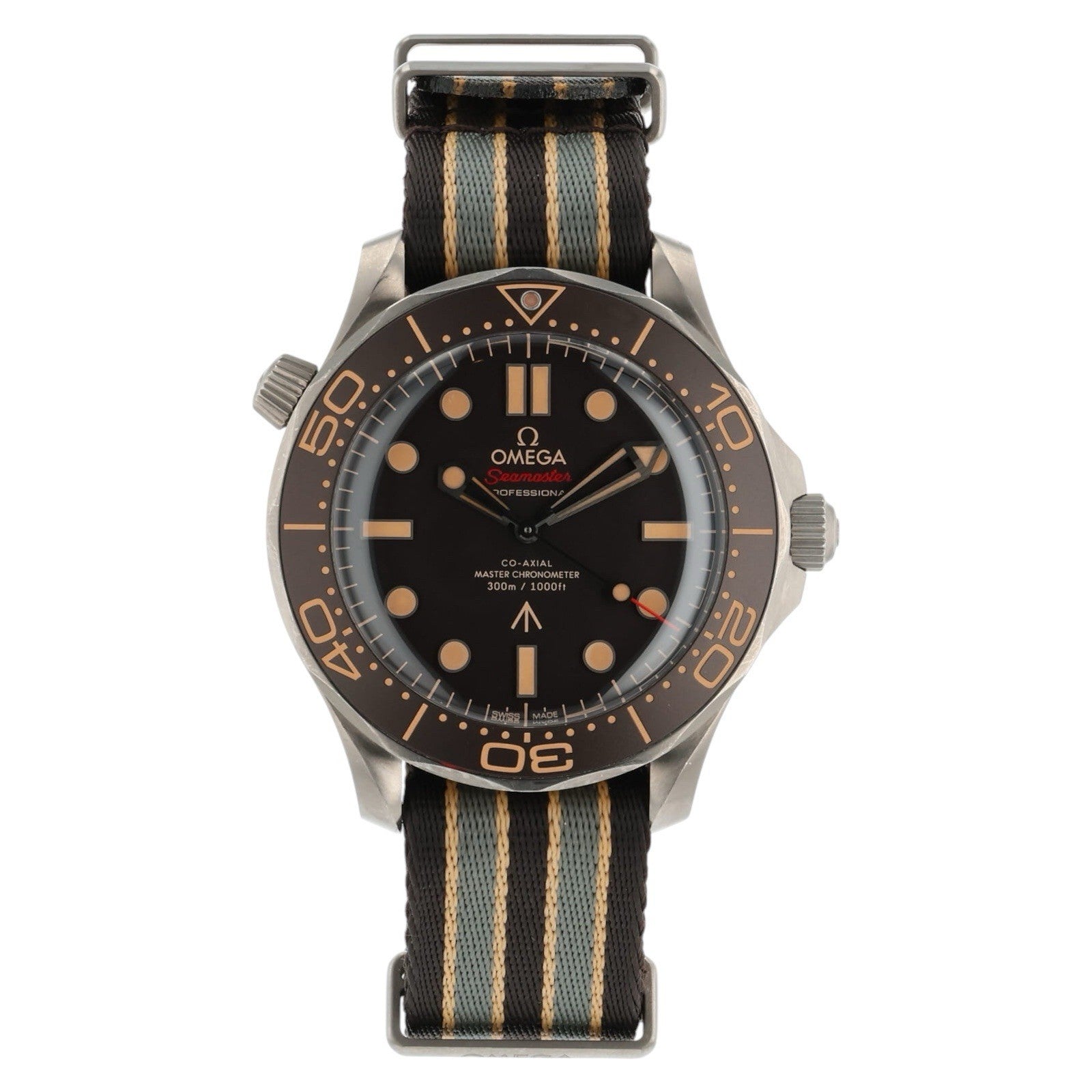 Omega Seamaster Diver Titanium Brown Dial 42mm Automatic 210.92.42.20.01.001