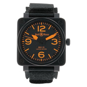 Bell & Ross BR 01-92  Stainless Steel Orange Dial 46mm Automatic Men’s BR01-92