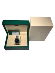 2017 Rolex Oyster Perpetual Steel Blue 39mm Automatic Men’s Watch 114300