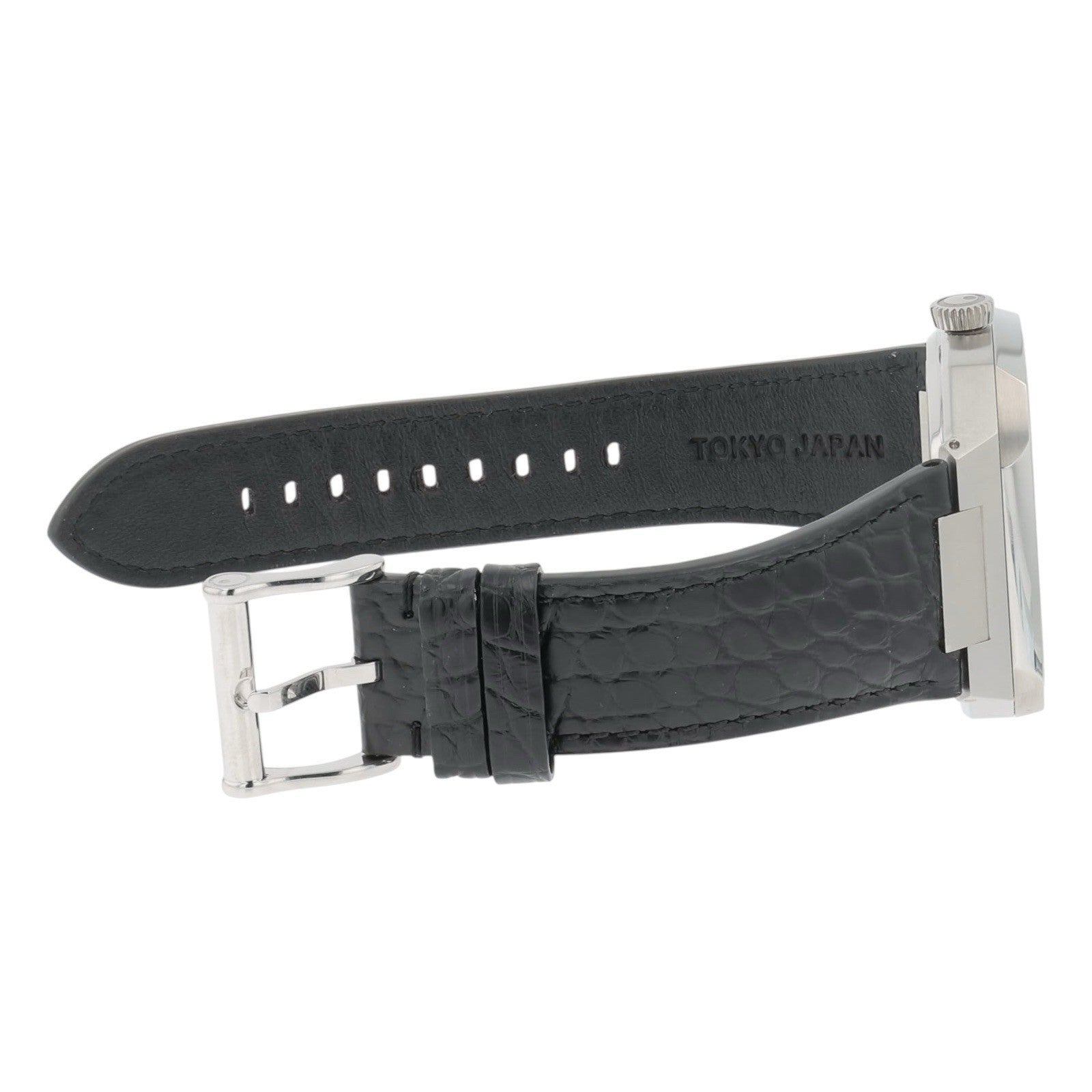 Zeroo Time The Gemini Double Tourbillon Steel Black Dial 45mm Manual ZDT001SBK