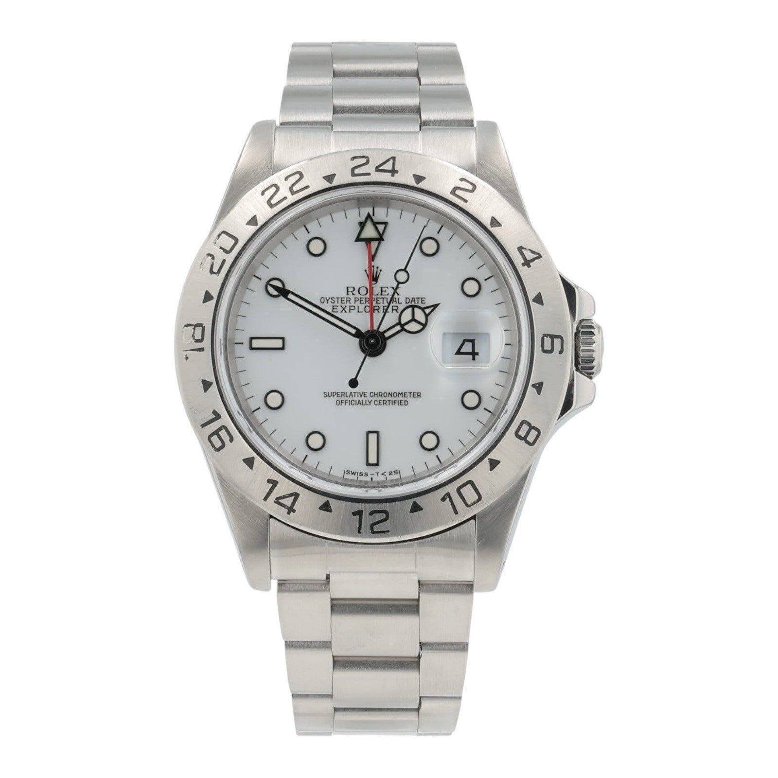 Rolex Explorer II Stainless Steel White Dial 40mm Automatic Men’s Watch 16570