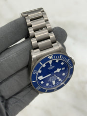 2020 Tudor Pelagos Titanium 42mm Watch Blue Dial 25600TB Automatic Dive Watch
