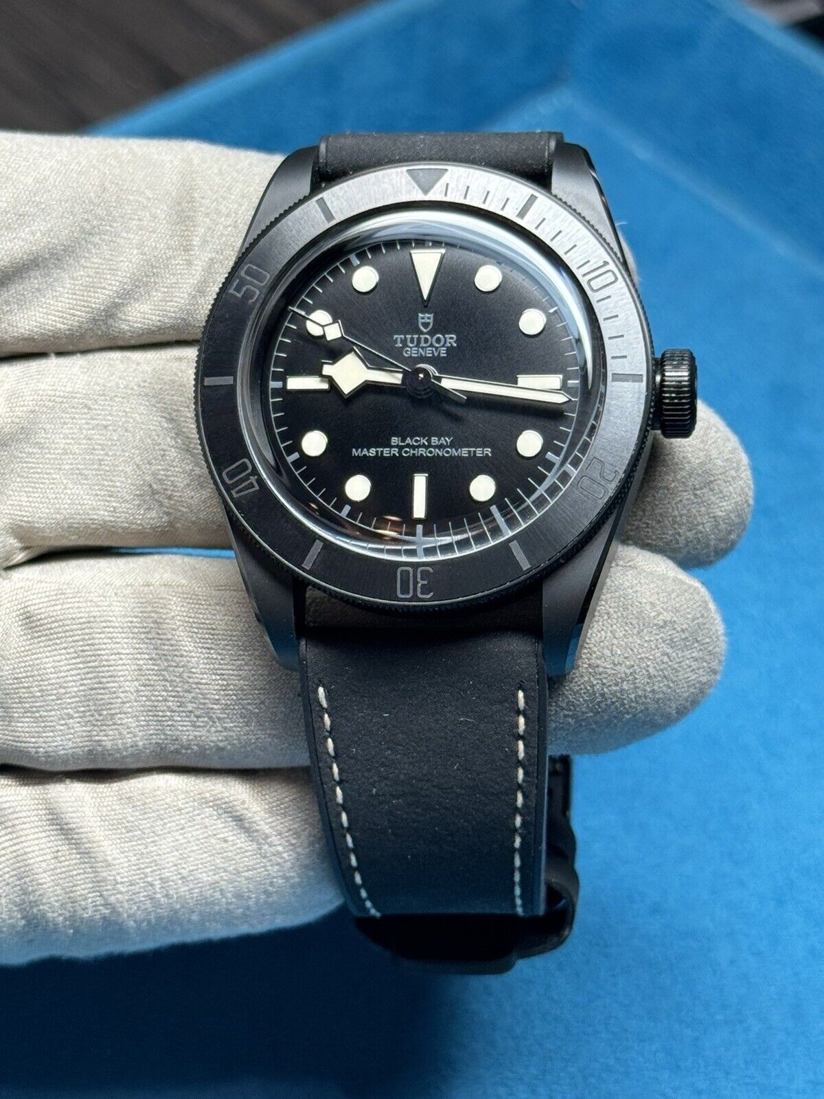 2022 Tudor Black Bay Ceramic Automatic Men's Watch 79210CNU - Box/Papers