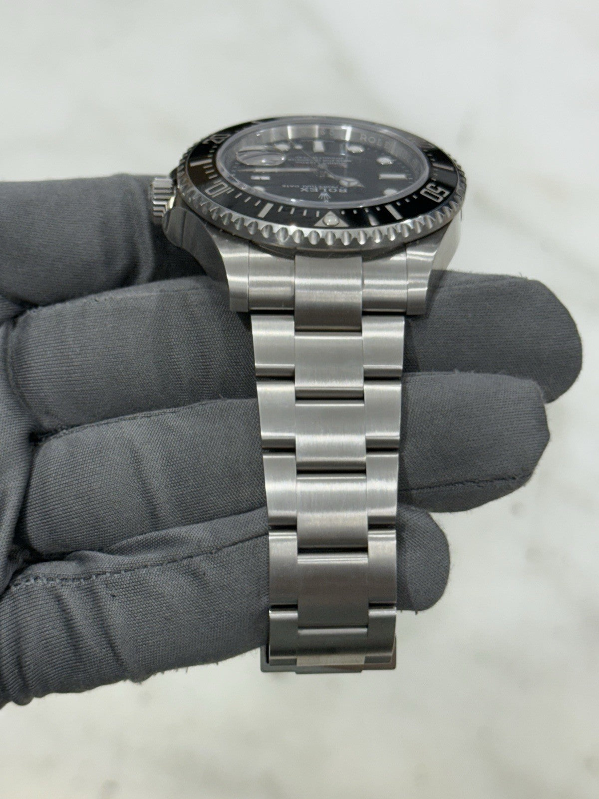 2019 Rolex Sea Dweller Red Letter Steel Black Dial 43mm Men’s Watch 126600