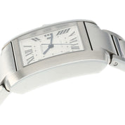 Cartier Tank Francaise Steel Silver Dial 30.5mm Automatic Men’s Watch WSTA0067