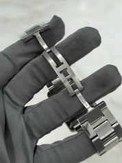 Cartier Tank Solo Date XL Stainless Steel 31mm Automatic Mens Watch 3515