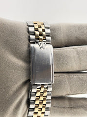 1968 Rolex Datejust Two Tone 36mm Silver Dial Automatic Men’s Watch 1601