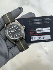 2021 Tudor Black Bay Fifty Eight 925 Silver Fabric Strap 79010SG - Box/Papers