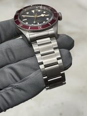 2019 Tudor Black Bay Smiley Stainless Steel Red 41mm Automatic Watch 79220R