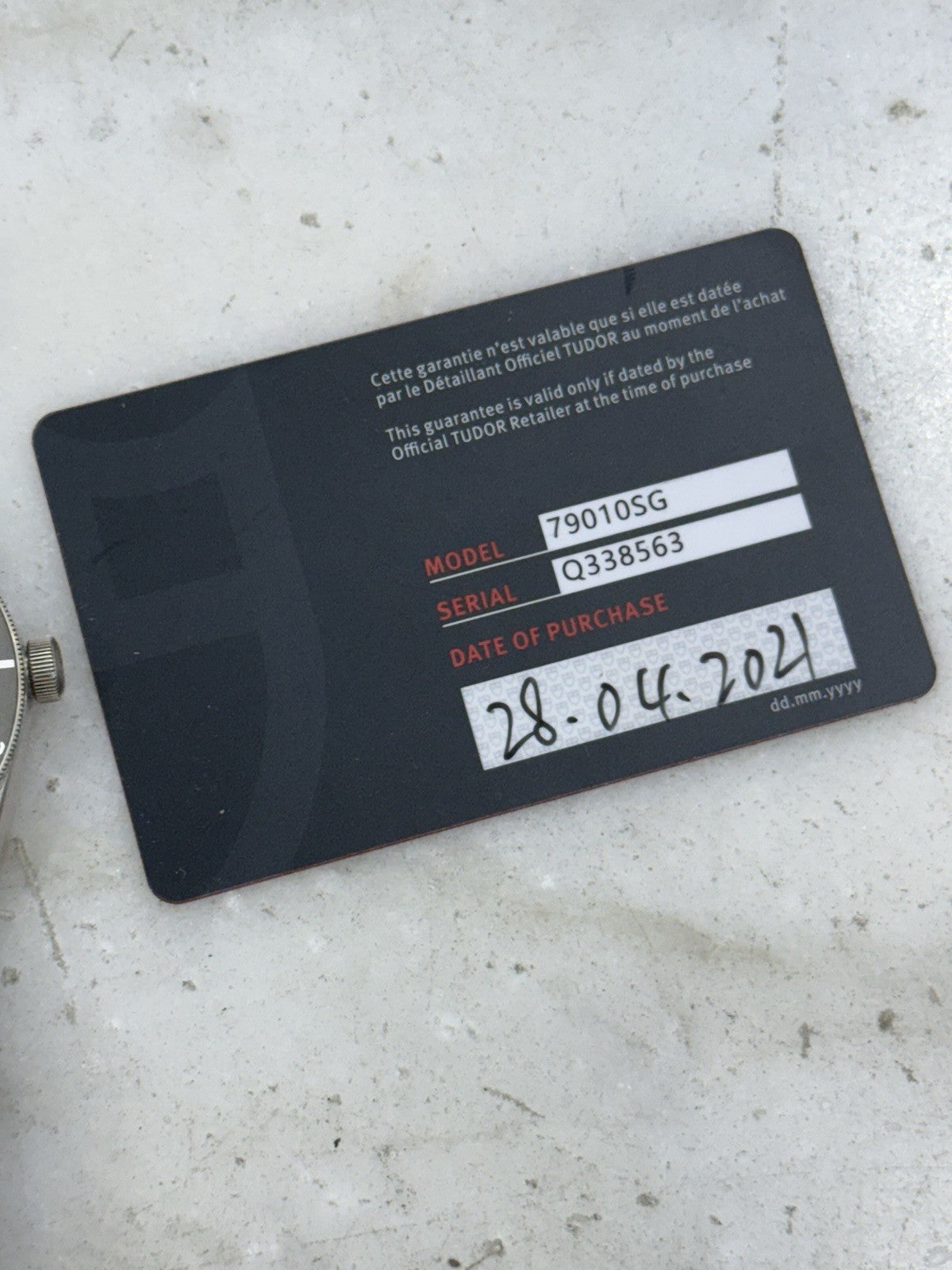 2021 Tudor Black Bay BB58 Grey Dial Men's Silver Watch 79010SG - Box+Papers