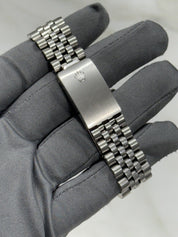 1978 Rolex Datejust Stainless Steel 16014 Factory Linen Mens 36mm Watch