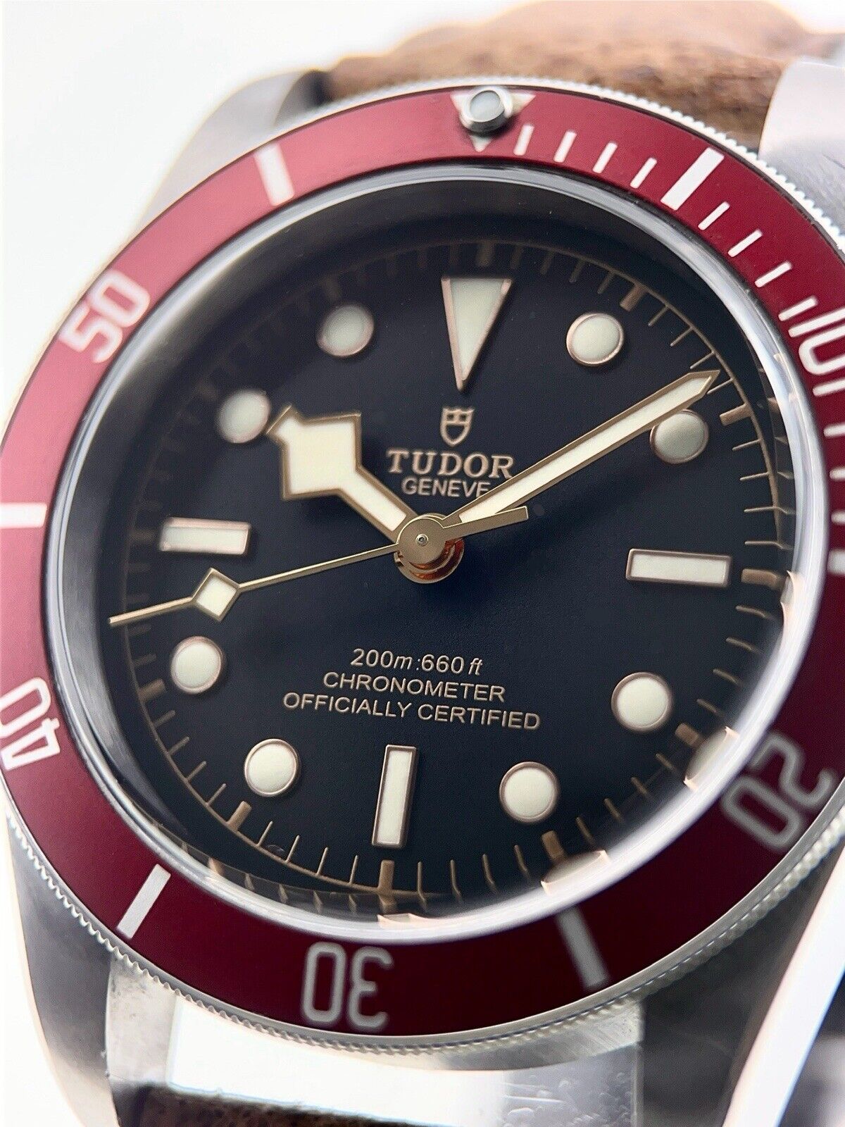 2018 Tudor Black Bay Stainless Steel Red 41mm Automatic Men’s Watch 79230R