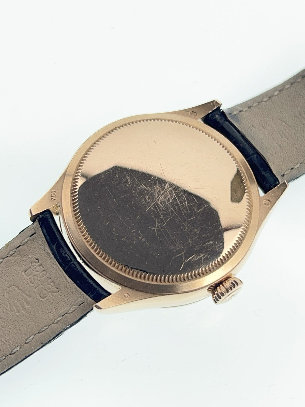 2020 Rolex Celini 18k Rose Gold Black Dial 39mm Automatic Men’s Watch 50525