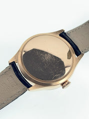 2020 Rolex Celini 18k Rose Gold Black Dial 39mm Automatic Men’s Watch 50525