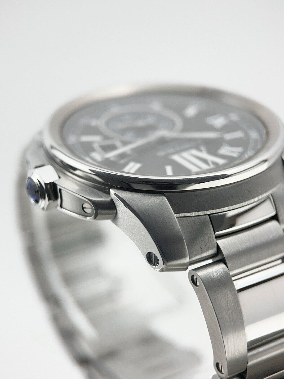 2023 Cartier Calibre De Cartier Steel 42mm Black Dial Automatic Men’s Watch 3389