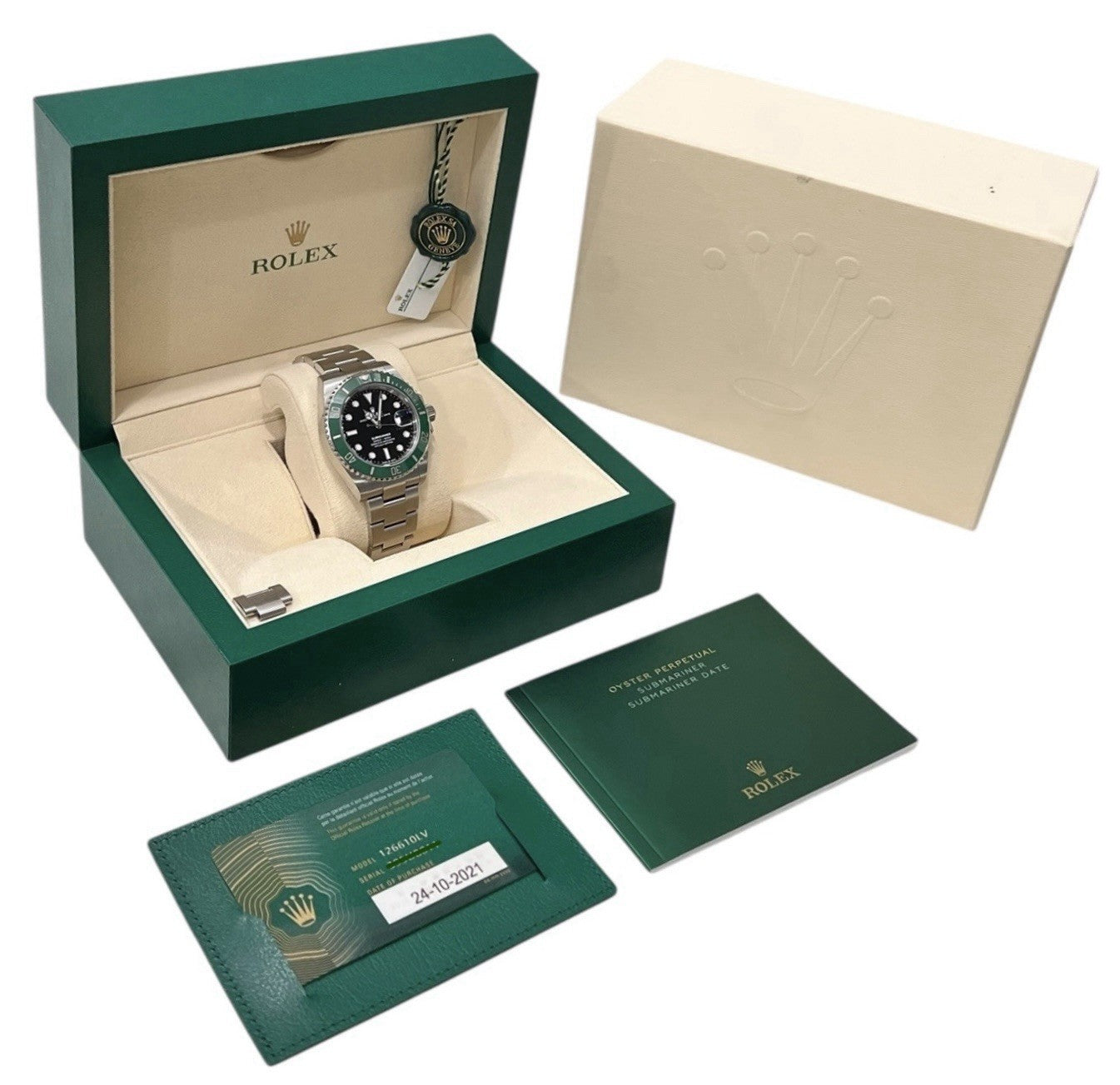 Rolex Submariner Date Stainless Steel Black Dial 41mm Automatic Men’s 126610LV