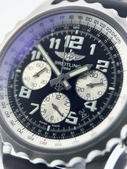Breitling Chronospace Stainless Steel Black Dial 46mm Automatic Mens A23360