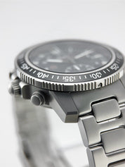 2020 Sinn EZM13 Chrono Steel Black 41mm Automatic Men’s Watch EZM13 - Box/Papers