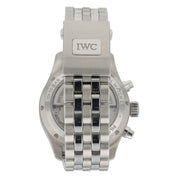IWC Pilot Chronograph Stainless Steel Green Dial 41mm Automatic Mens IW388104