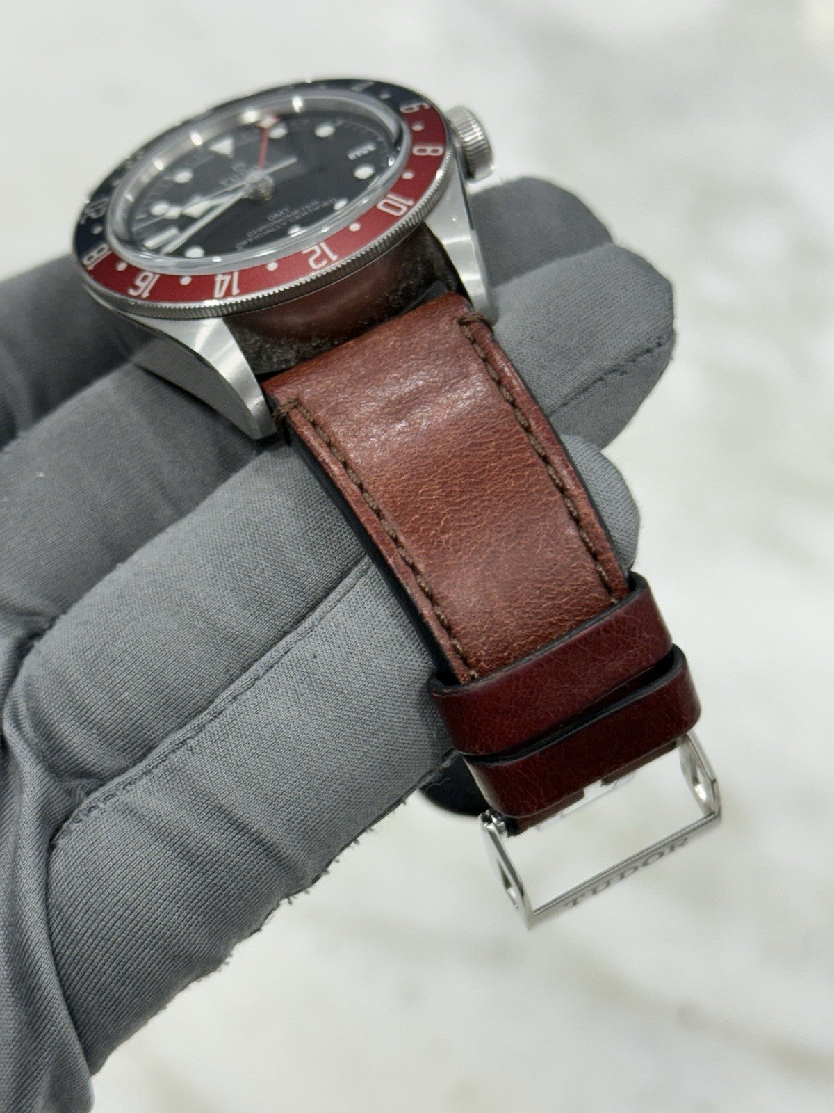 2021 Tudor Black Bay GMT Pepsi 41mm Stainless Steel Black Red Blue Date 79830RB