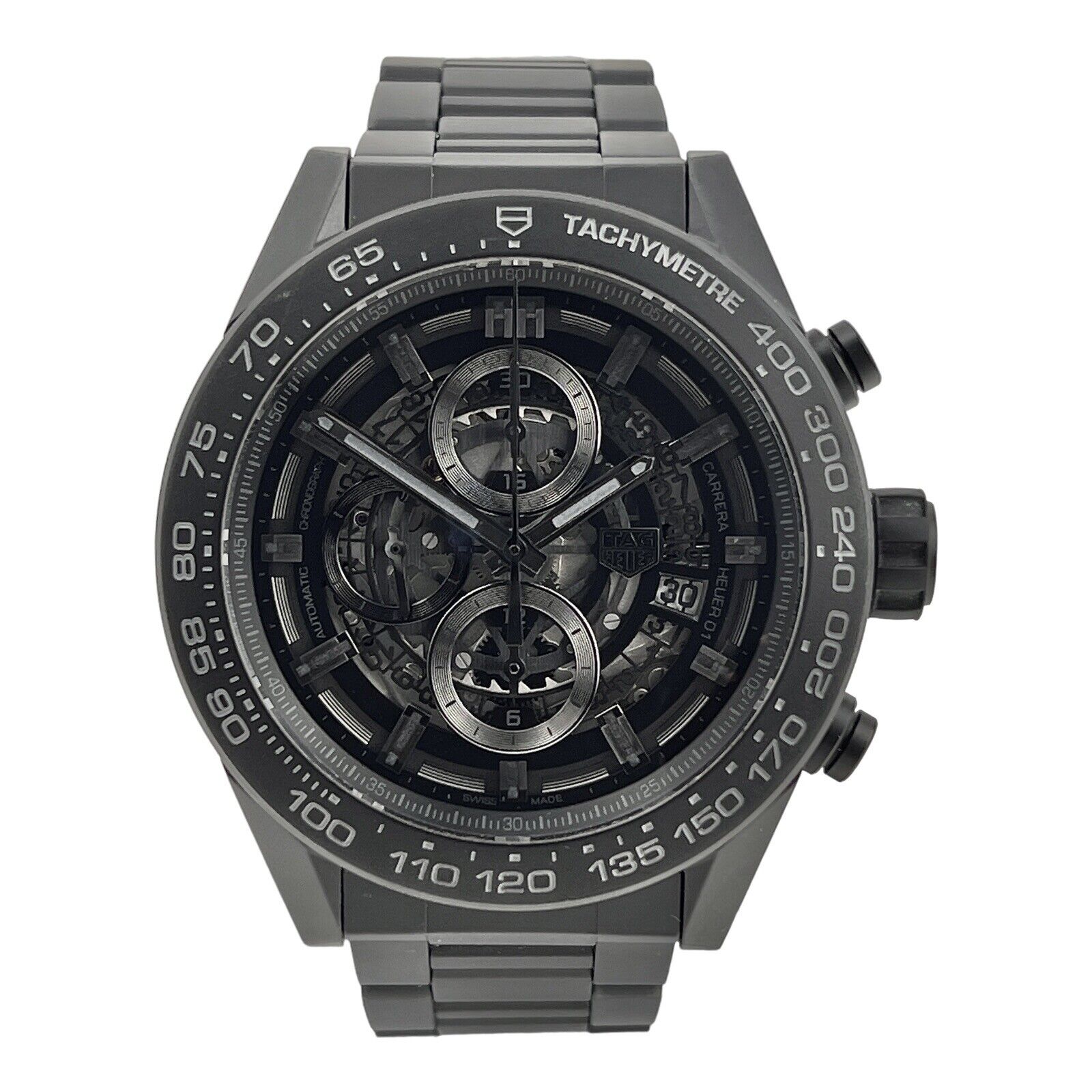 2018 Tag Heuer Carrera Ceramic Chronograph Automatic Watch CAR2A91 - Box/Papers