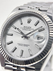 2022 Rolex Datejust 41 Steel 41mm Automatic Men’s Watch 126334 - Box/Papers