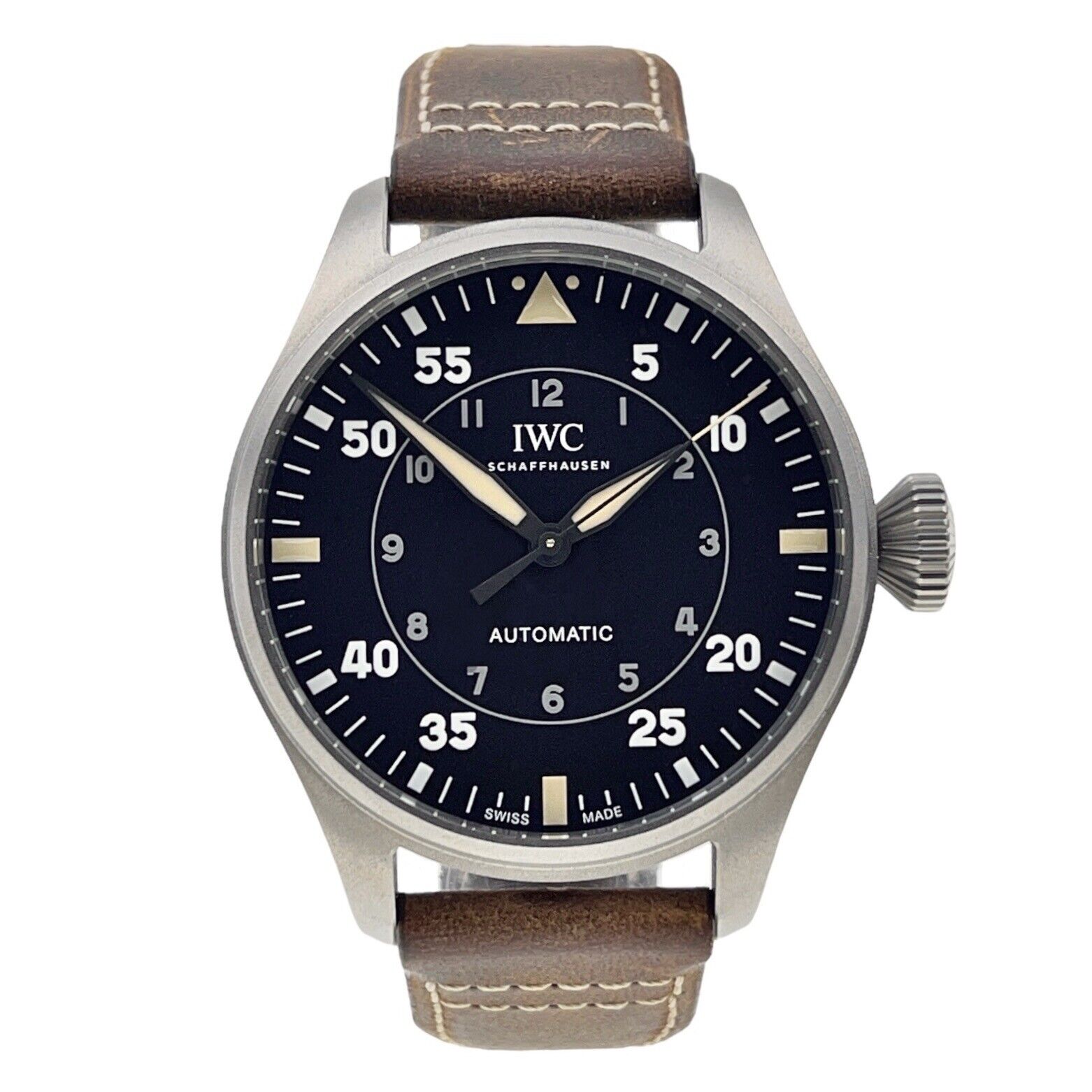 2022 IWC Big Pilot Spitfire Titanium 43mm Automatic Mens Watch IW329701