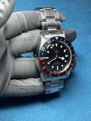2021 Tudor Black Bay GMT Pepsi Stainless Steel Men's Watch 79830RB Box & Papers