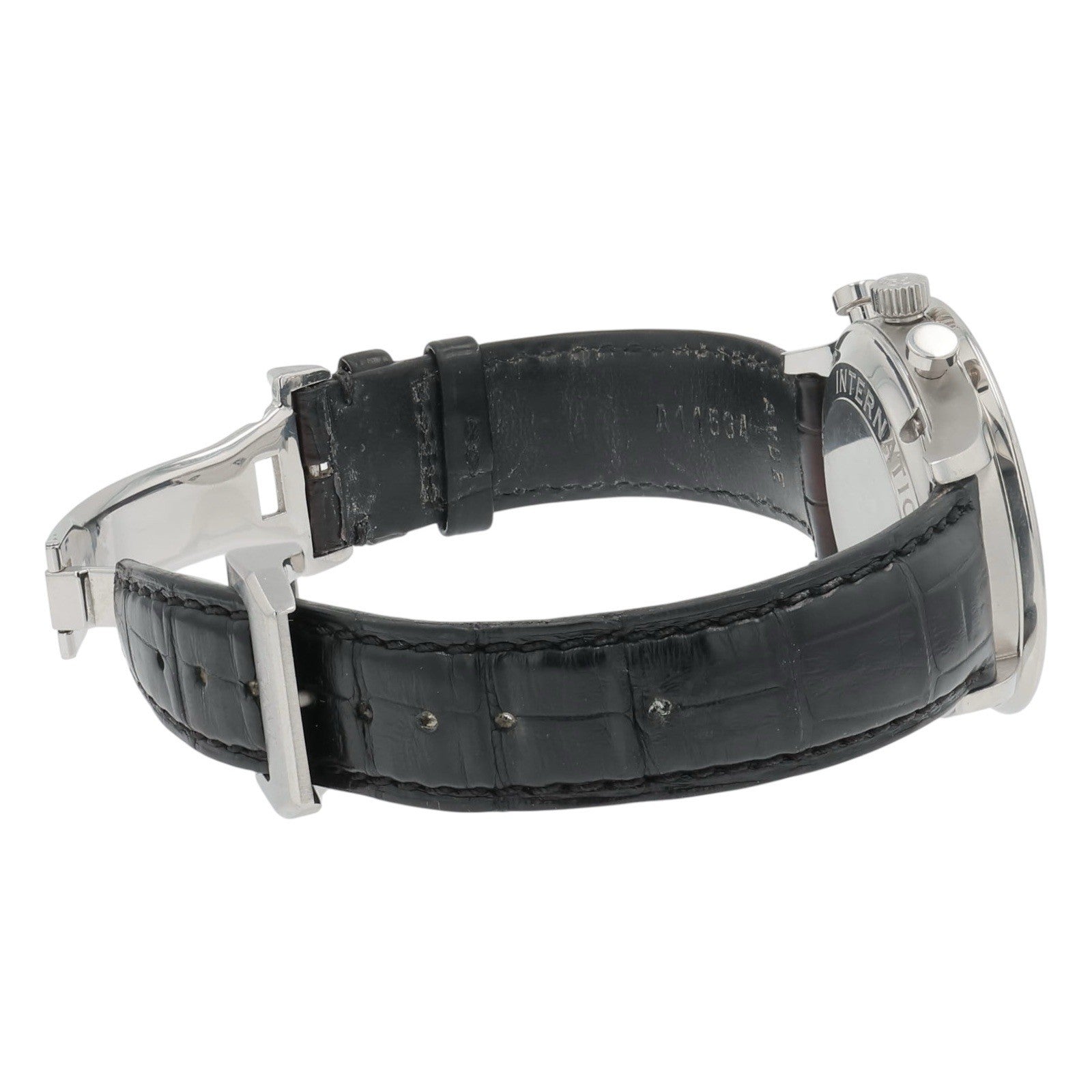 IWC Portuguese Stainless Steel Black Dial 41mm Automatic Men’s Watch IW371447