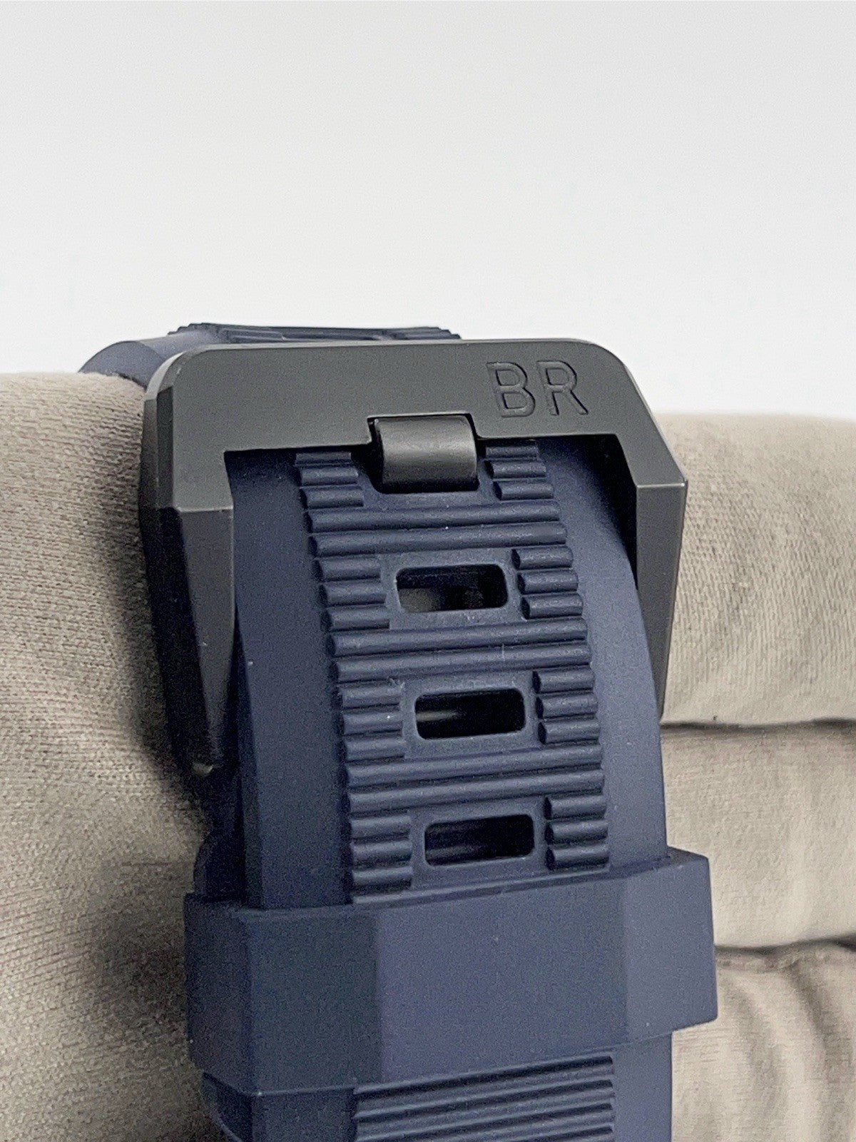 Bell & Ross Radar Stainless Steel Blue Dial 46mm Automatic Men's Watch BR01-92