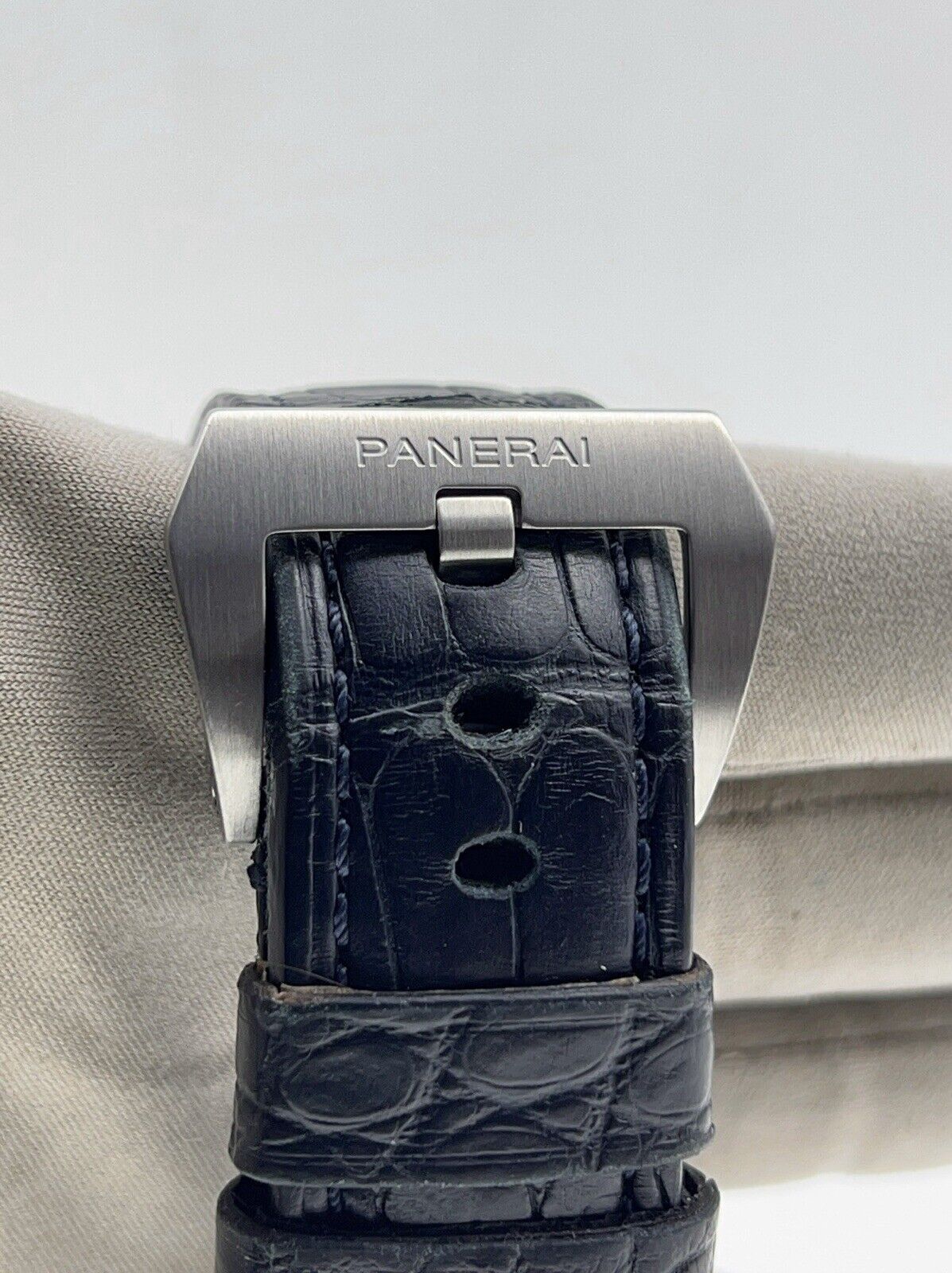 2022 Panerai Luminor GMT Steel Blue Dial 44mm Automatic Men’s Watch PAM1033