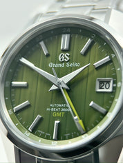 2023 Grand Seiko Heritage Bamboo Green Stainless Steel Automatic 40mm SBGJ259
