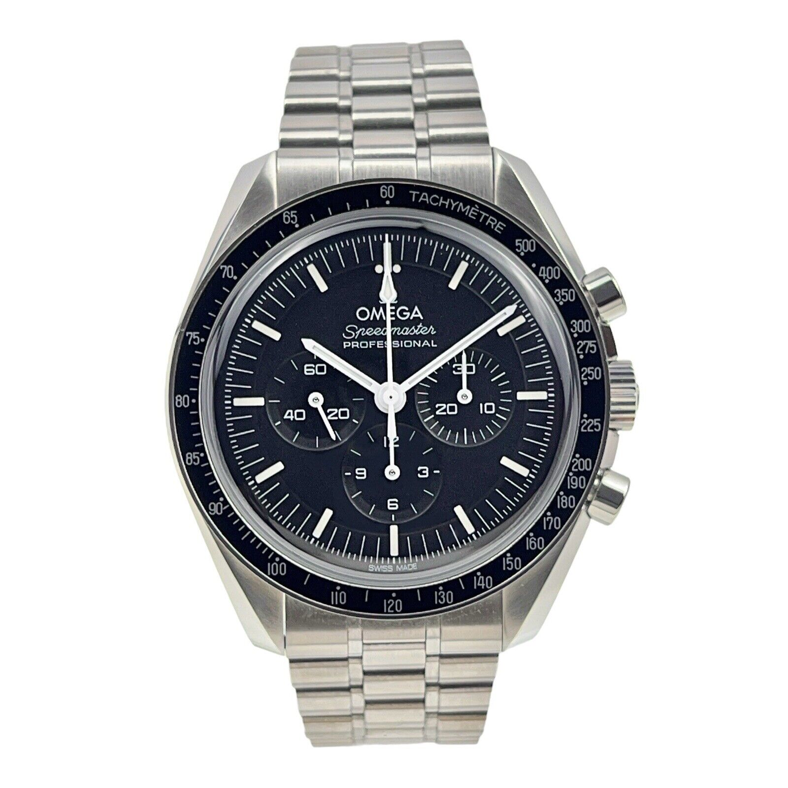 2022 Omega Speedmaster Steel Black 42mm Manual Wind Watch 310.30.42.50.01.001