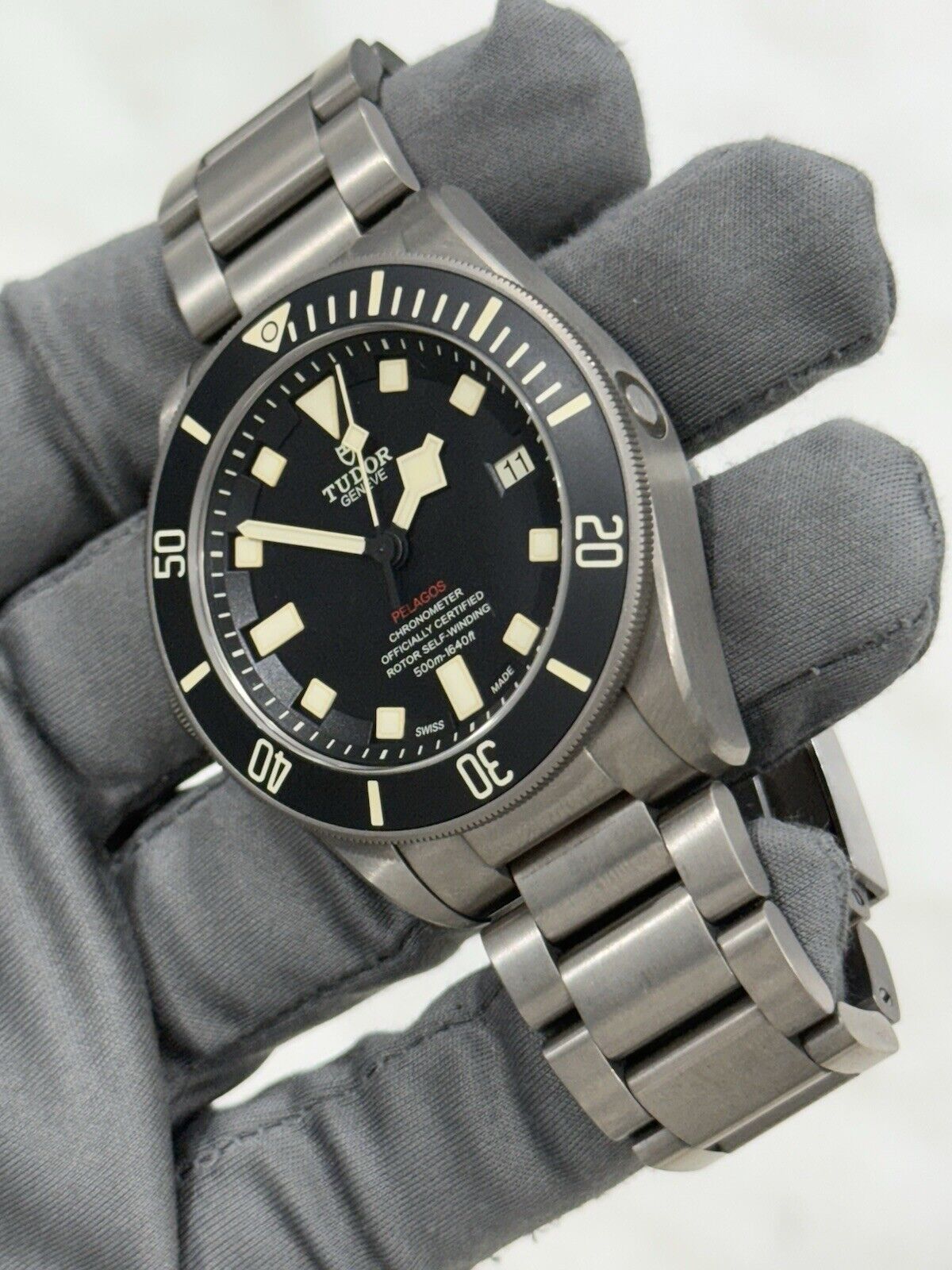 2019 TUDOR Pelagos LHD Men's Black Dial 25610TNL Titanium Automatic Watch -  B/P