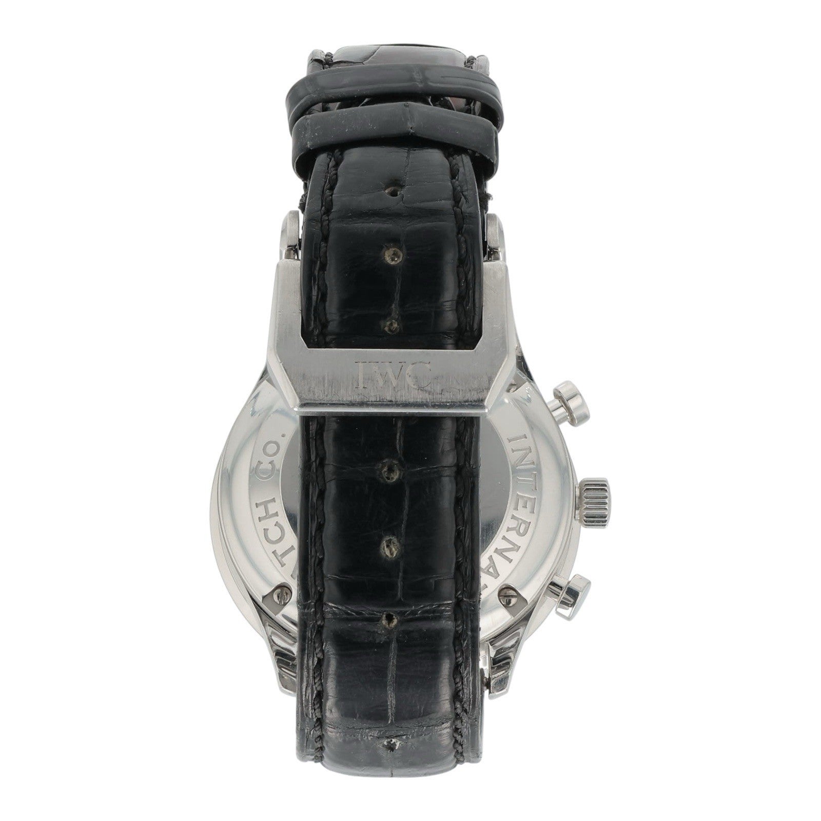 IWC Portuguese Stainless Steel Black Dial 41mm Automatic Men’s Watch IW371447