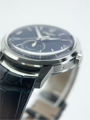 Vulcan Moonphase 50s Presidents Steel Blue Dial 42mm Automatic Mens Watch 580158