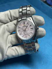 2023 Grand Seiko SBGA413 Spring Pink Dial Men's 40mm Automatic Watch - B/P