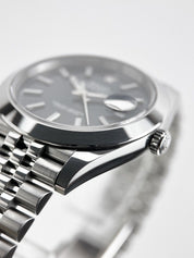 Rolex Datejust Automatic 41mm Blue Dial 126300 Stainless -  Watch Only