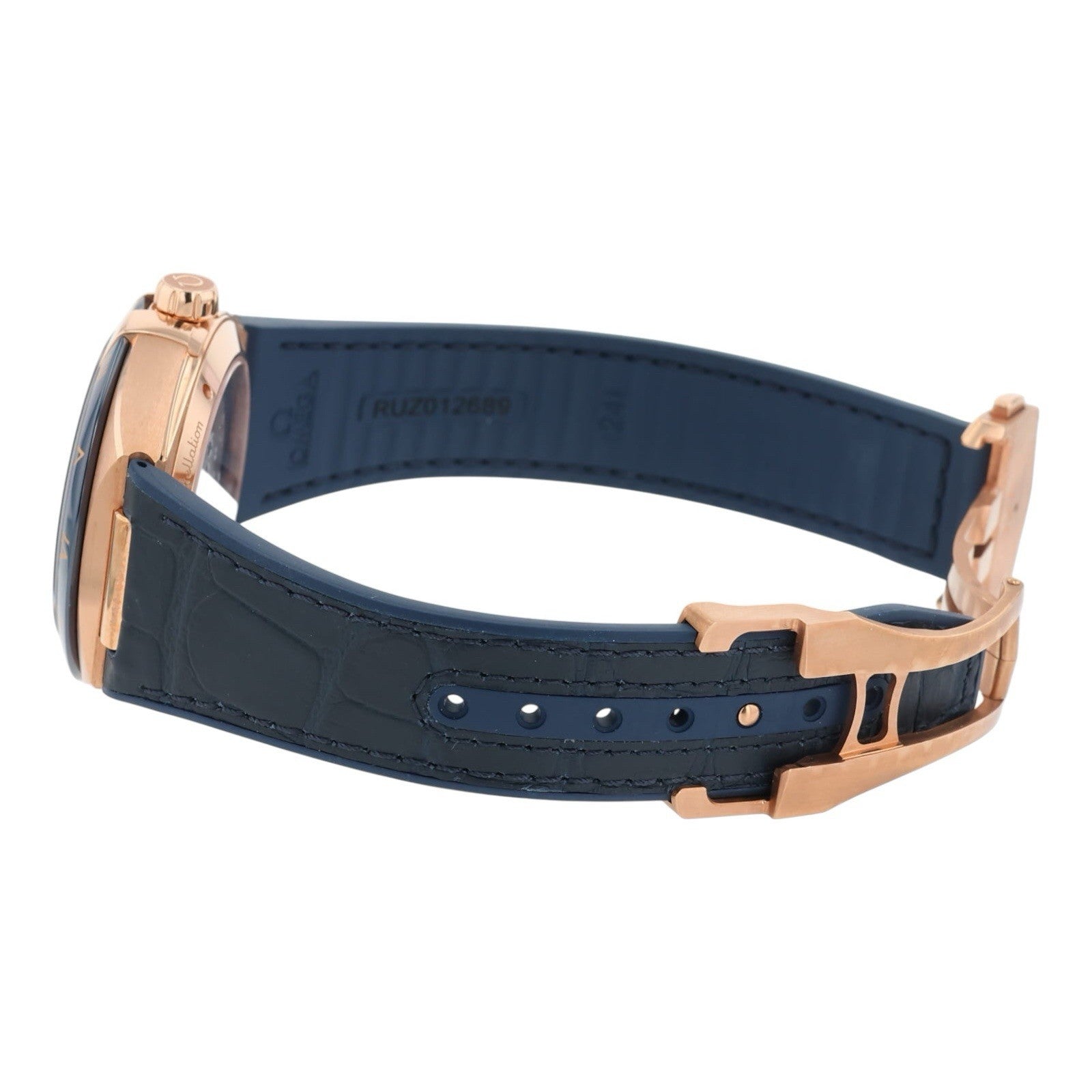 Omega Constellation 18k Rose Gold Blue Dial 41mm Automatic 131.63.41.21.03.001