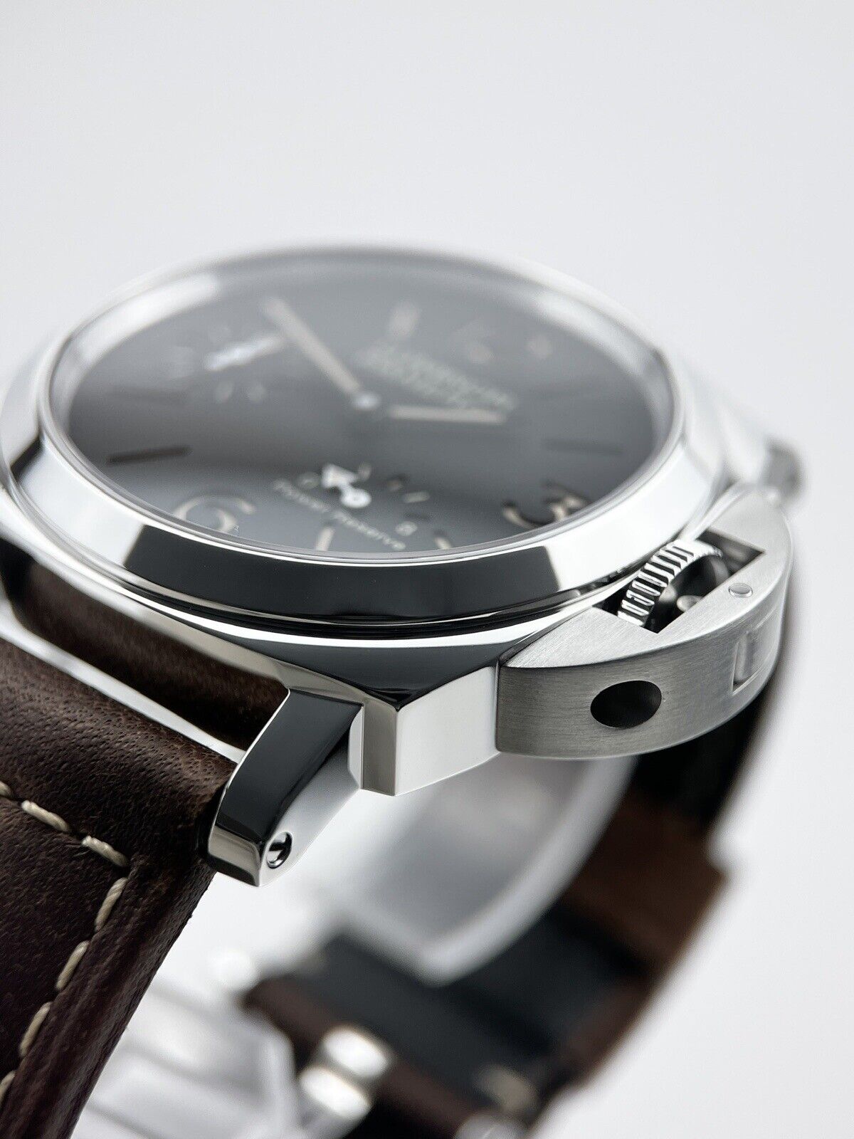 2021 Panerai Luminor 8 Days 44mm Steel Mens Watch Ref - PAM00795 Box And Papers