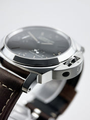 2021 Panerai Luminor 8 Days 44mm Steel Mens Watch Ref - PAM00795 Box And Papers