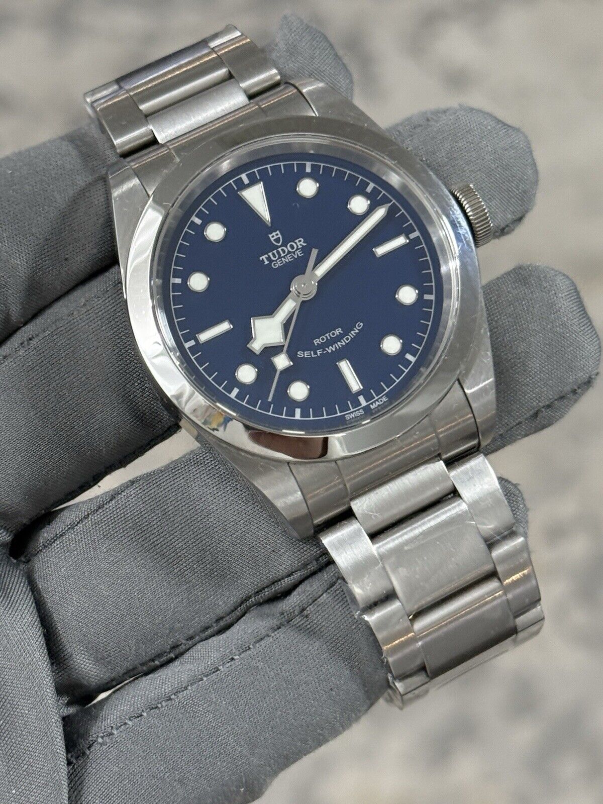 2022 Tudor Black Bay 41 Automatic Movement Blue Dial Stainless Men's Watch 79540