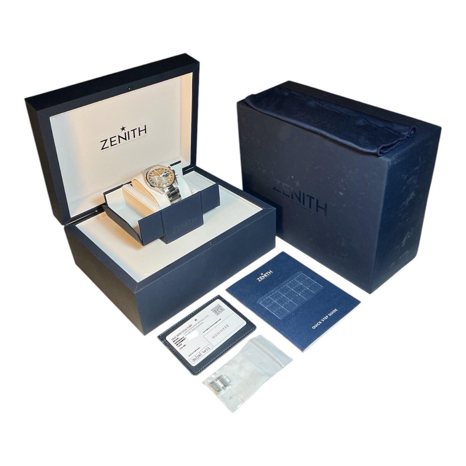 2022 Zenith Chronomaster Hodinkee Steel Brown Dial 38mm Automatic 03.3201.36